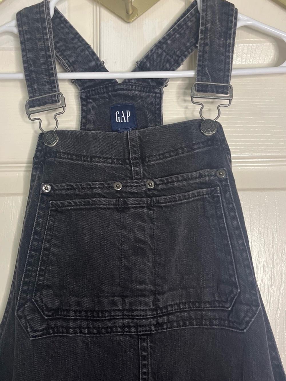 GAP Black Denim Overalls - Picture 3 of 6